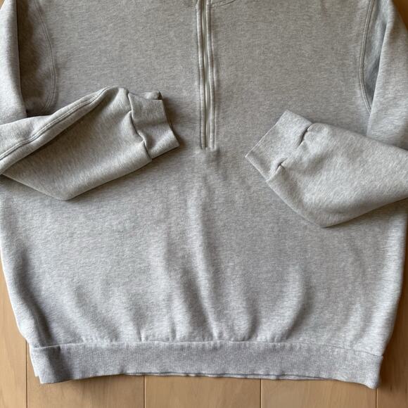 Lululemon 1/4 Zip Fleece Pullover Women's Large Gray Athleisure Sportswear - Picture 5 of 9